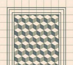 Authentiek patroon keramische tegels